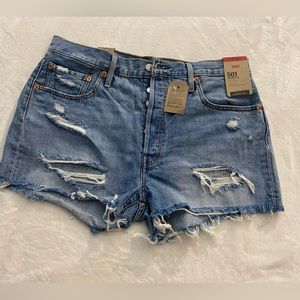 Levi's Women's 501 Original Shorts - Size 33 waist
